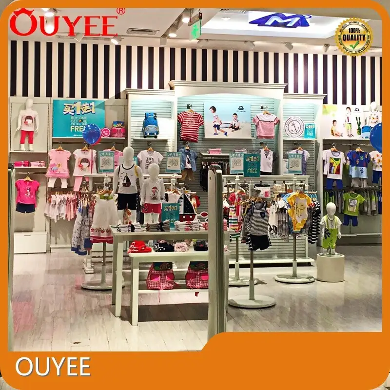 Baby Clothing Display Rack & Cabinet for Kids' Retail Shops 1