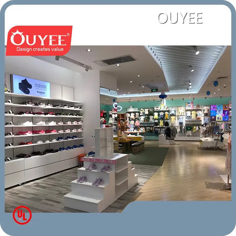 Kids Shoes Display Shelves & Children's Clothing Rack for Baby Store 1