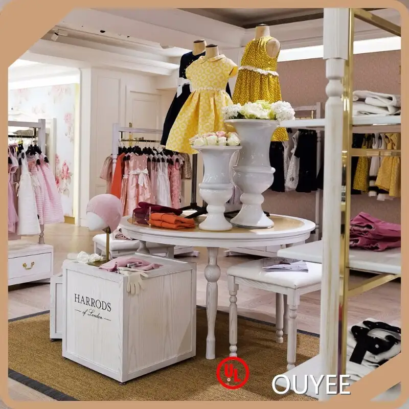 Wooden Clothes Store Fixtures & Baby Clothes Shop Displays 1