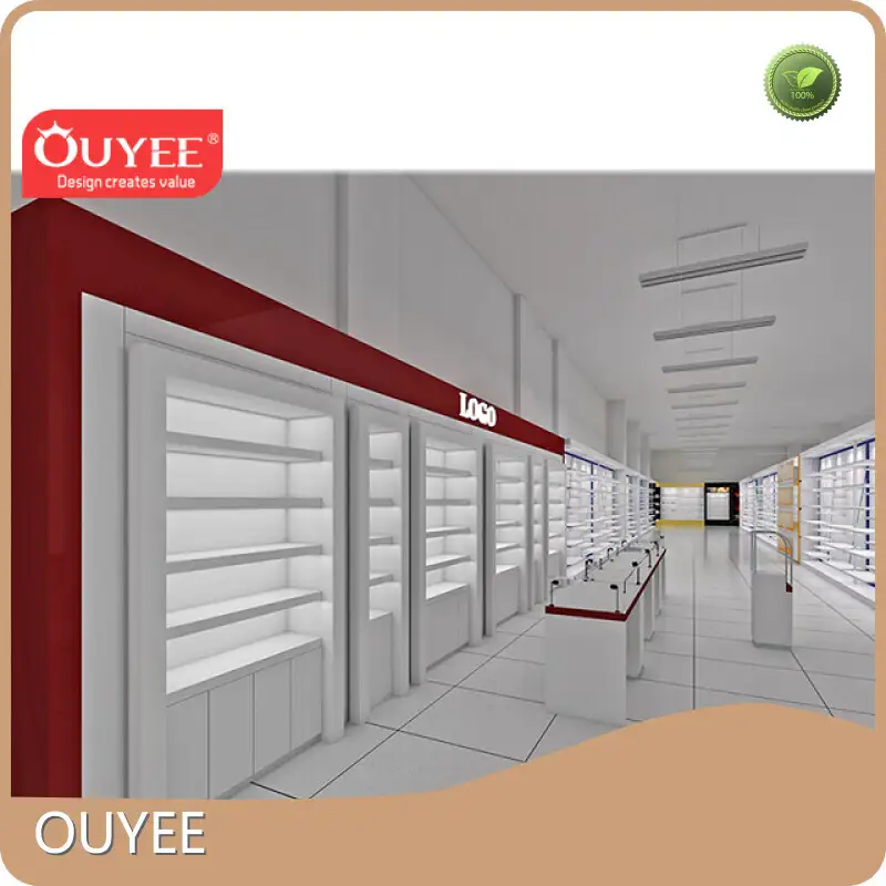 Shoes & Bags Display Cabinet for Shop Mall Showroom - Store Furniture 1