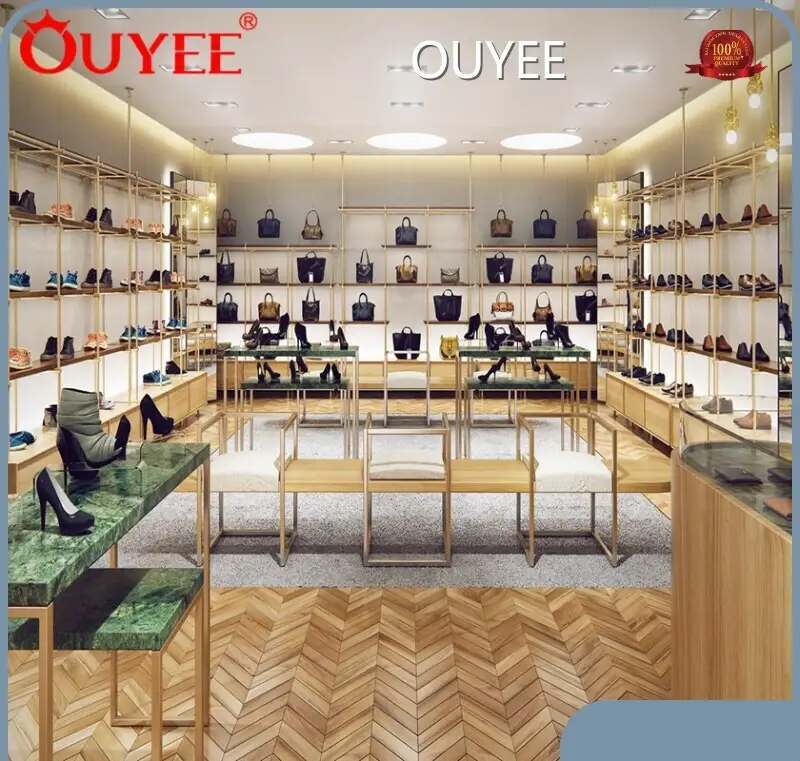 Retail Shoe Display Counters for Footwear & High Heel Showrooms 1