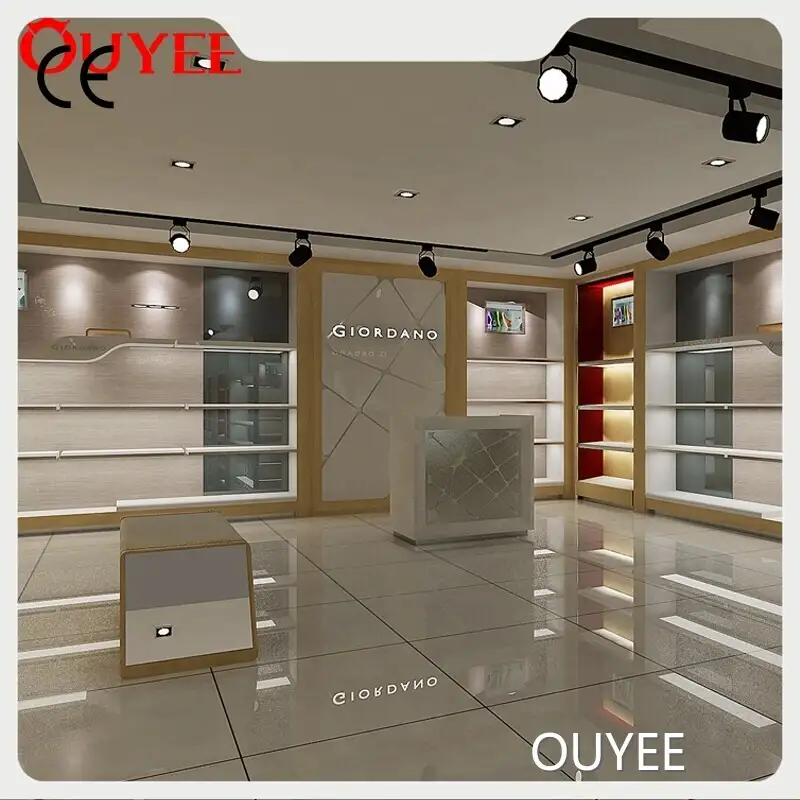 Retail Store Furniture & Fixtures for Footwear Shop Interiors 1