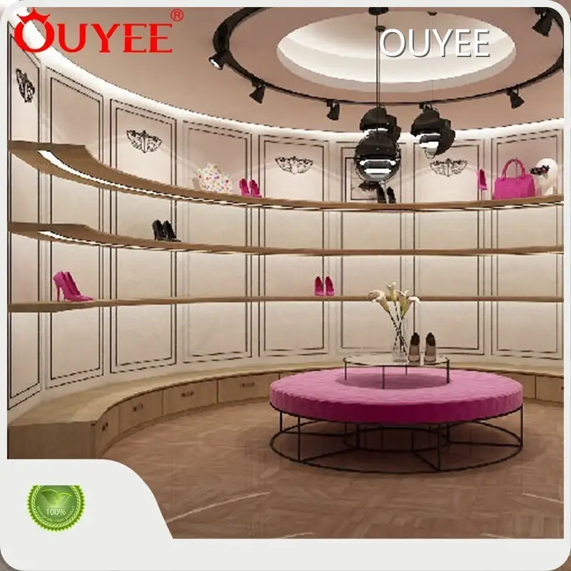 Shoe Store Shelf & Wall Display Stand for Retail Footwear 1