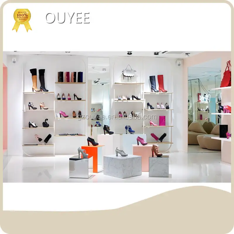 Boutique Display Furniture for Handbags & Shoe Racks for Shoe Store 1