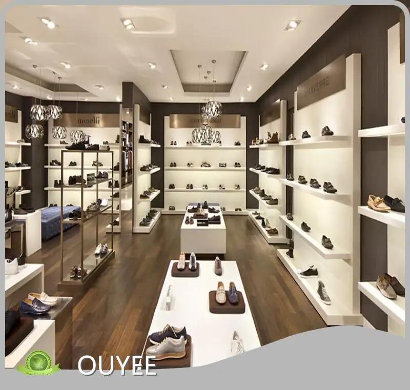 Shoe Store Display Rack Cabinet Glass Case Shop Interior Stand 1