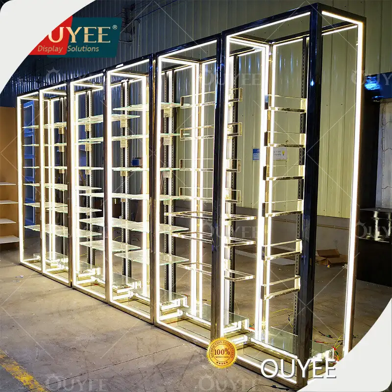 Factory Customized Boutique Clothing Store Display Shelves 1