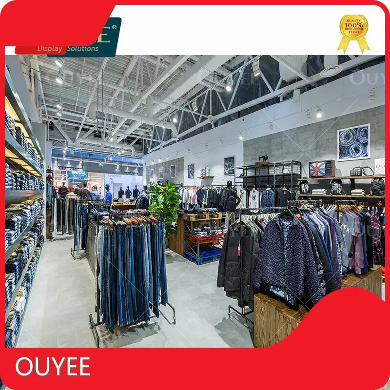 Factory Clothing Store Interior & Retail Shop Fixtures – Small 1