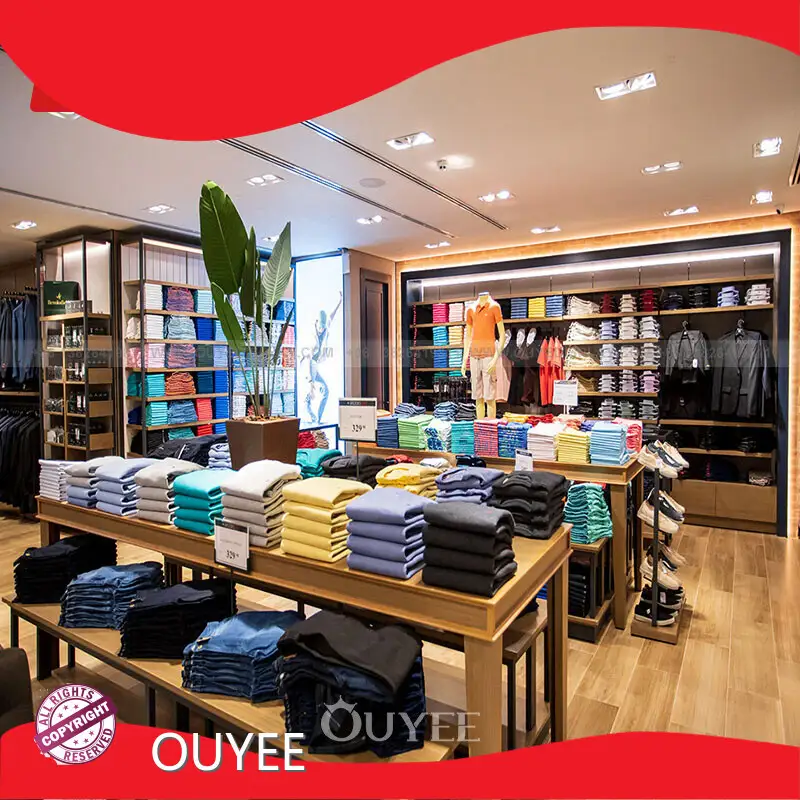 Men's Clothing Store Counter and Retail Display for Garment Shops 1