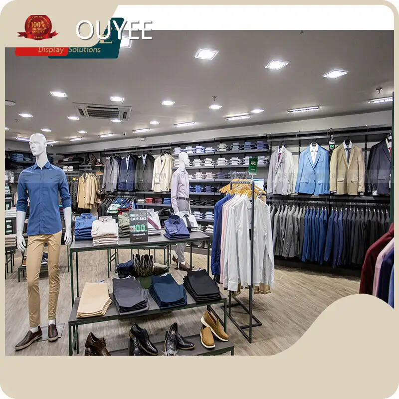 Factory Clothing Display Fixtures for Storefront Showroom Interior 1