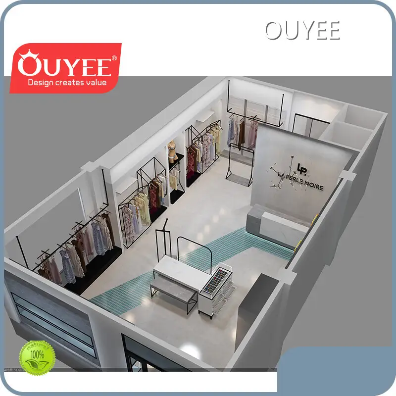 Retail Garment Shop Interior Layout Plan for Women Clothing Store 1