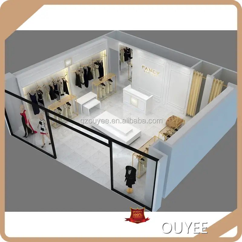 Hanging Clothes Display Racks for Women's Clothes Shops 1