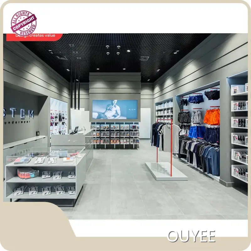 Underwear & Lingerie Retail Wall Display Rack - Display Furniture 1