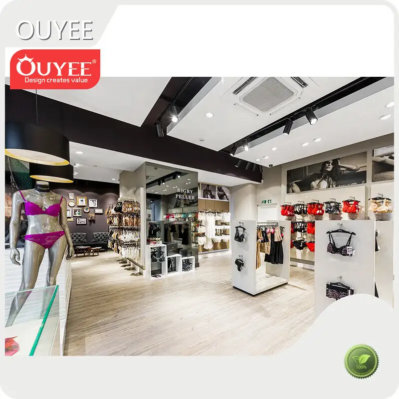 Women Bra Display Fixture for Lingerie Showroom, Free Shop Design 1