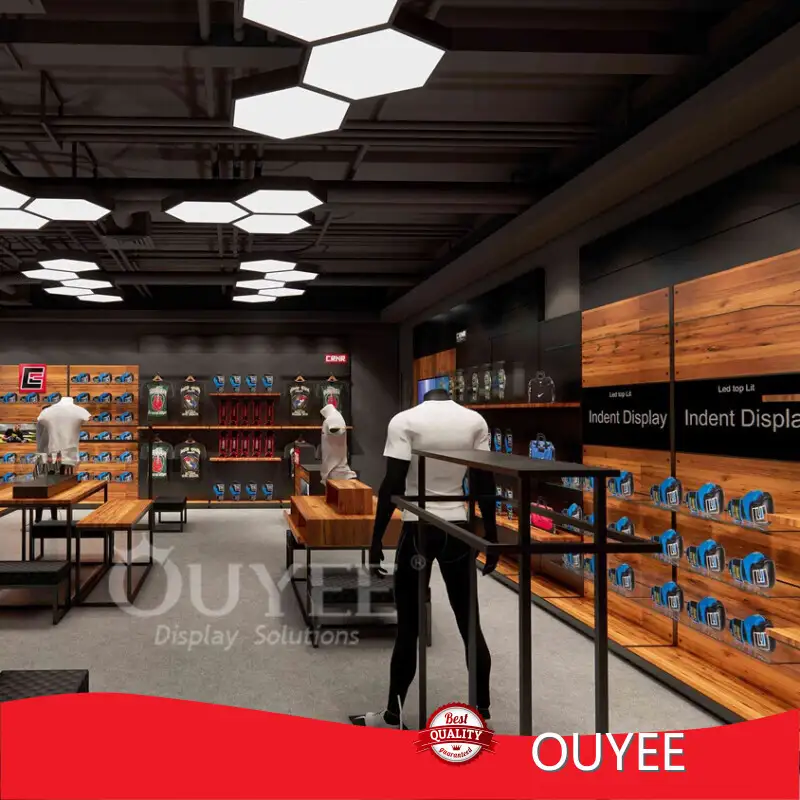 Custom Stainless Steel Women Clothes Display Racks - Retail Shelves 1