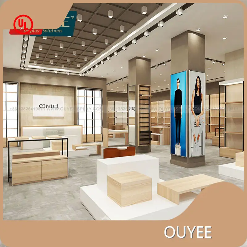 Metal Clothing Display Stand & Rack for Garment Store 1