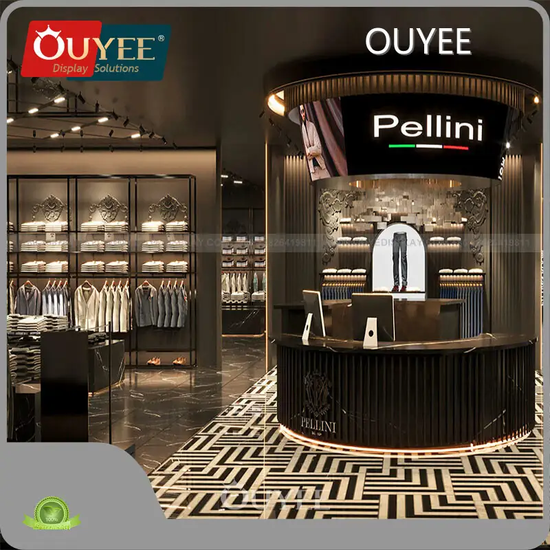 Retail Clothing Store Counter Cashier Desk for Men's Clothing Shops 1