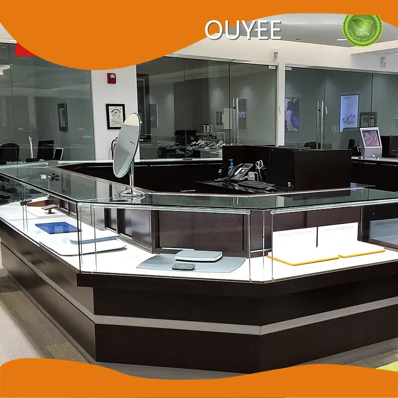 Jewelry Shop Furniture Glass Display Counter Desk Showcase 1
