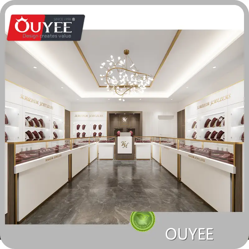 Jewelry Glass Counter Display Showcase Cabinet for Jewelry Shop 1