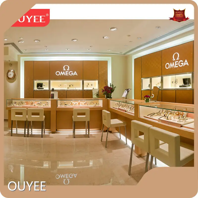 Custom Watch Display Counter & Wristwatch Showcase, Jewelry Cabinet 1