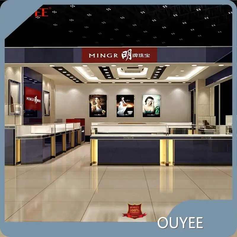 Jewellery Shop Design with Custom Jewellery Showcases 1