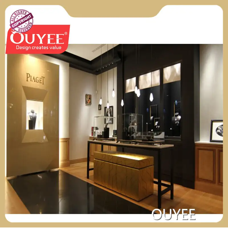 Custom Wooden Jewelry Showcases for Jewelry Stores 1