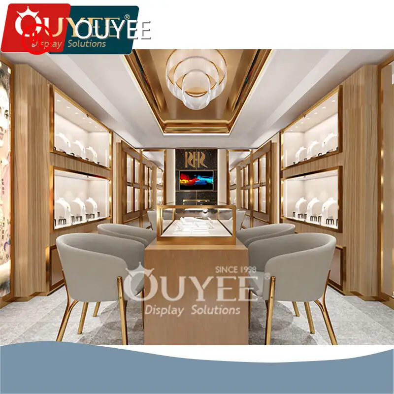 Jewelry & Watch Glass Display Showcase for Shop Showroom Furniture 1