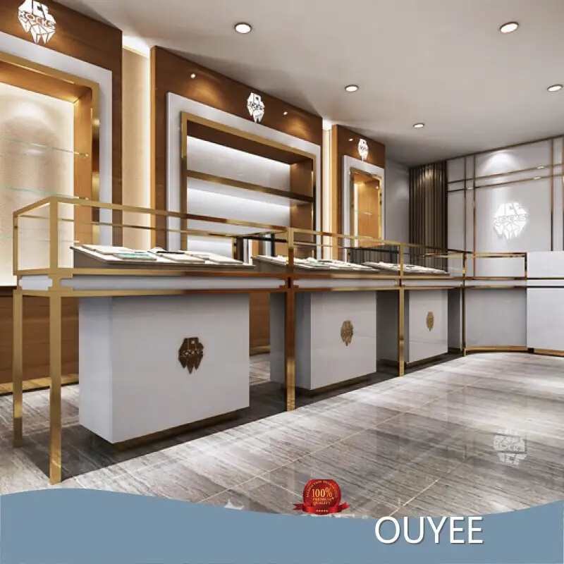 Glass Showcase Jewelry Shop Fittings & Display Counter Furniture 1