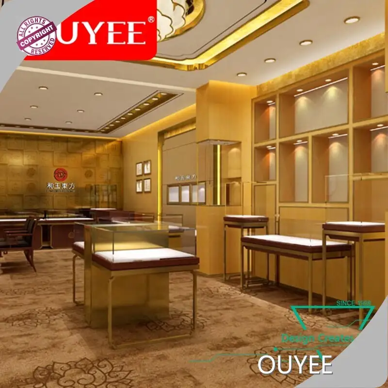 Customized Shop Furniture and Jewellery Showroom Designs in India 1