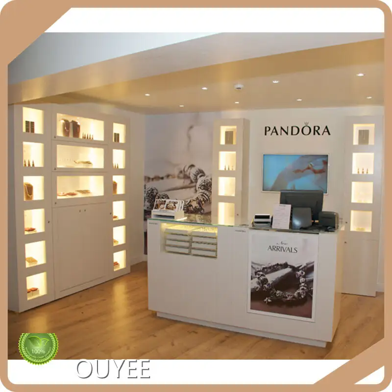 Showroom Jewelry Showcase Display Counter for Retail Stores & Malls 1