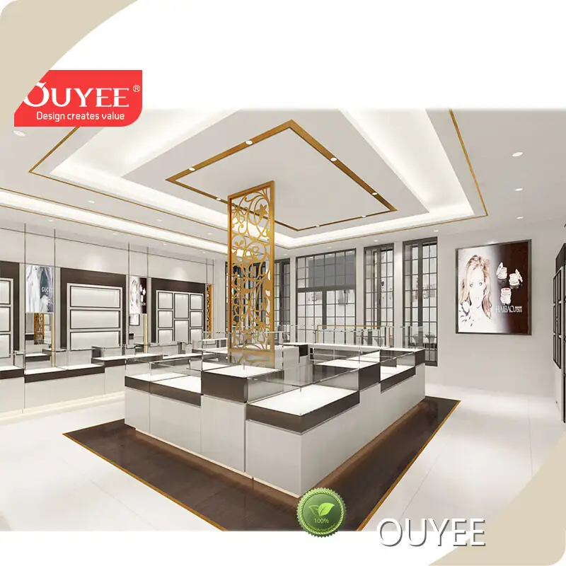 Customized Jewelry & Watch Shop Showcase Interior Displays 1