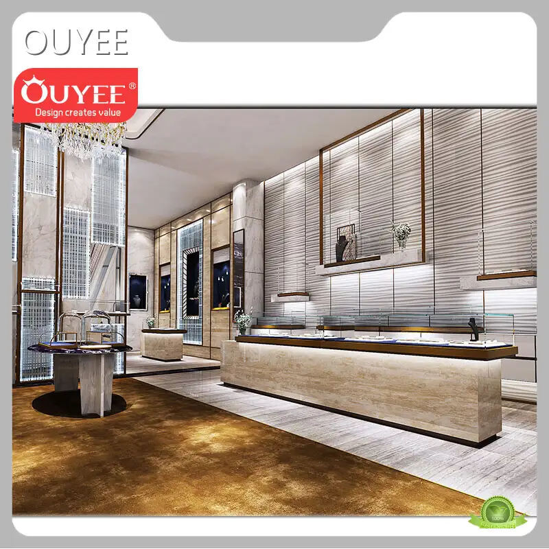 MDF Jewelry Store Counter Showcase for Jewellery Shops 1