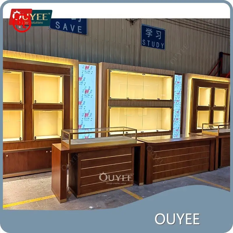 Retail Jewelry Store Furniture: Showroom Counters & Display Showcases 1