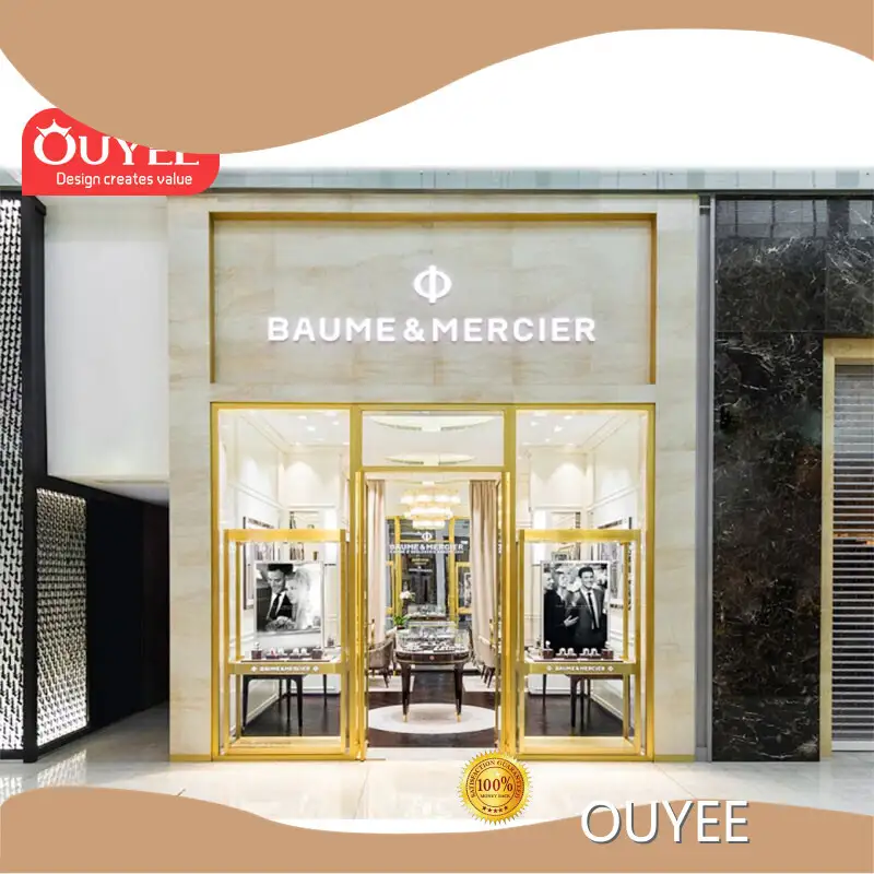 Gold Jewelry Shop Interior Design Furniture & Store Decorations 1