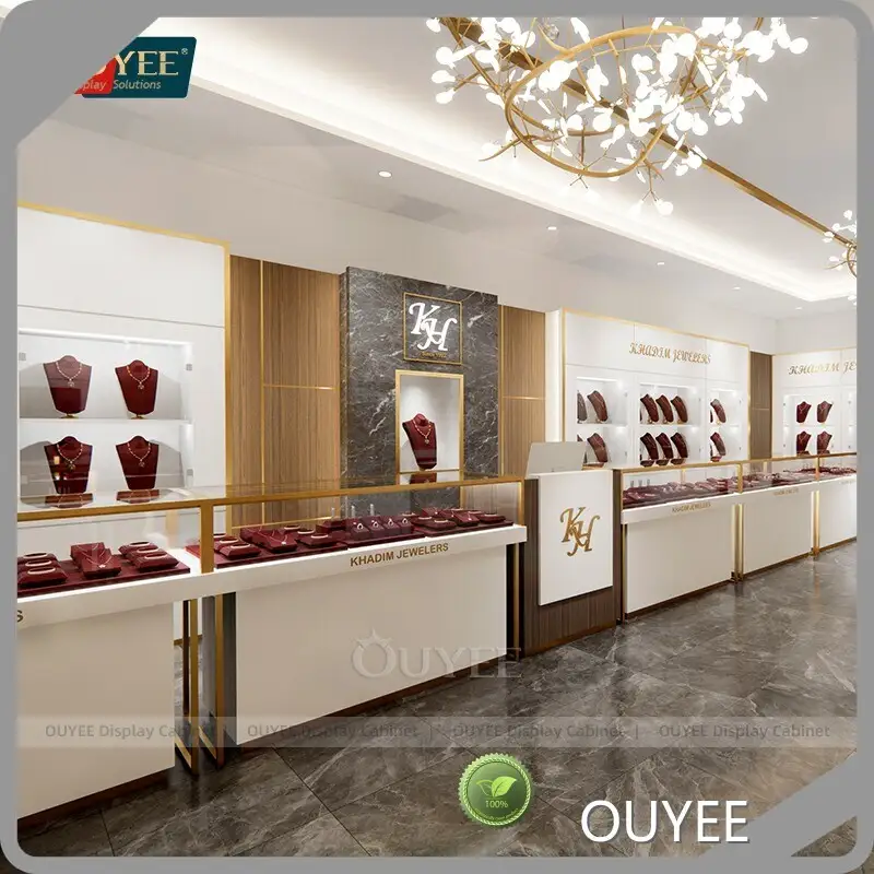 Metal Jewelry Display Showcase Shop Stand - Jewelry Show Case Table 1