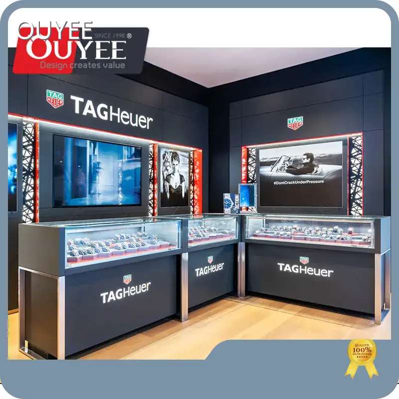 Wooden Jewelry Shop Display Cabinet Counter & Showcase 1