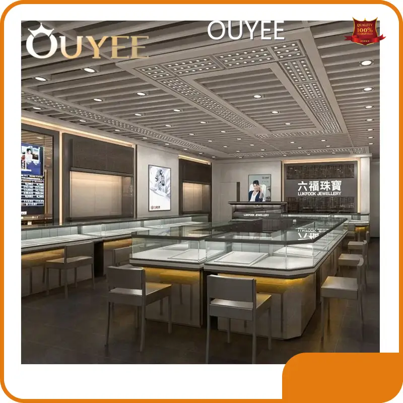 Jewellery Showcase 3D Rendering & Shop Display for Jewelry 1