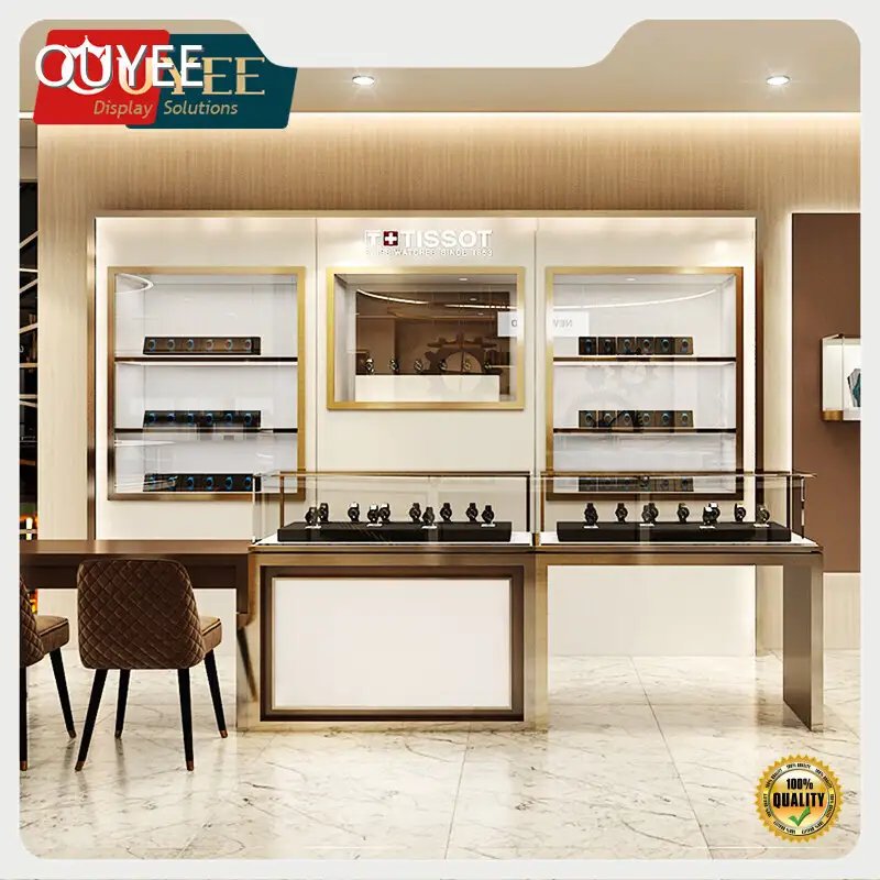 Retail Store Watch Display Counter - Commercial Watch Furniture 1