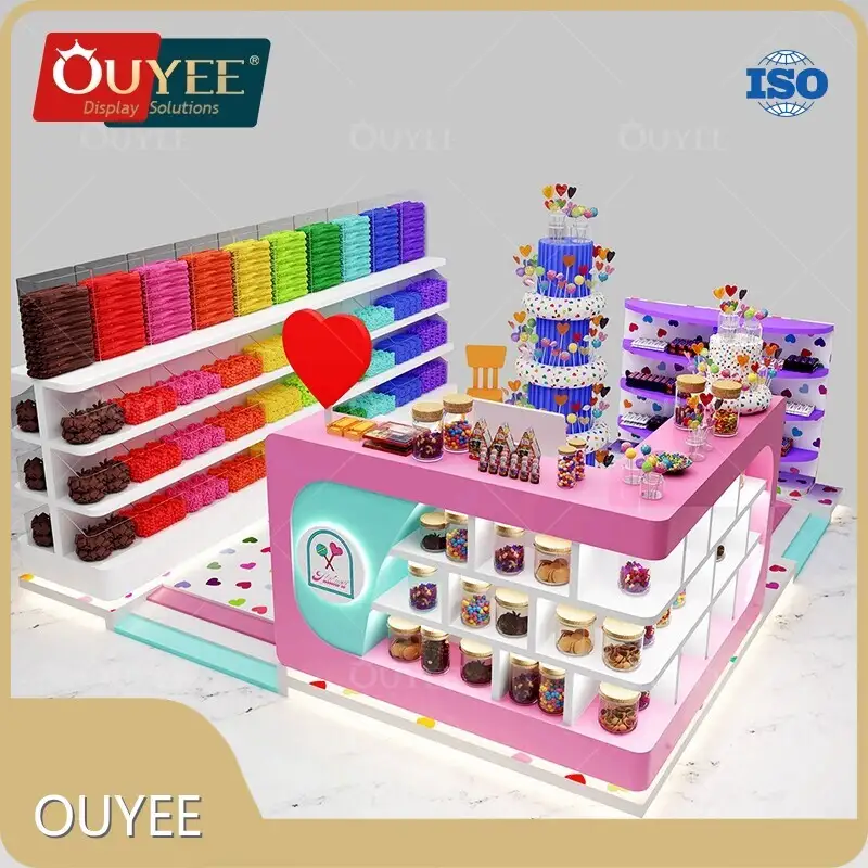 Bespoke Candy Shelf Display for Mall & Candy Shop Furniture 1