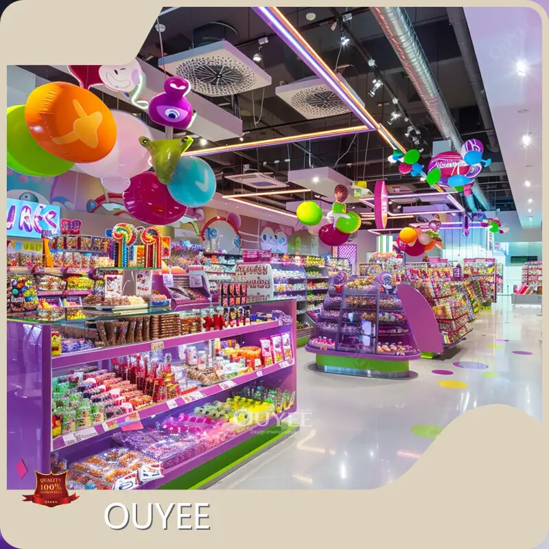 Wooden Candy Display Rack for Chocolate Shops & Shopping Malls 1