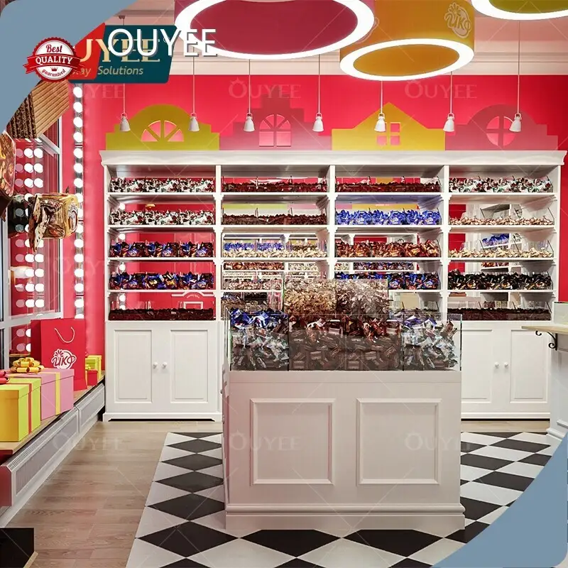 Custom Retail Candy Display Rack - Lolly Shelf Store Furniture 1
