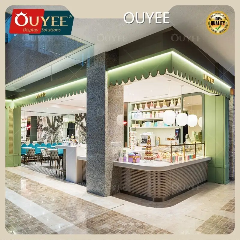 Sweet Shop Counter Snack Food & Chocolate Display Kiosk for Malls 1