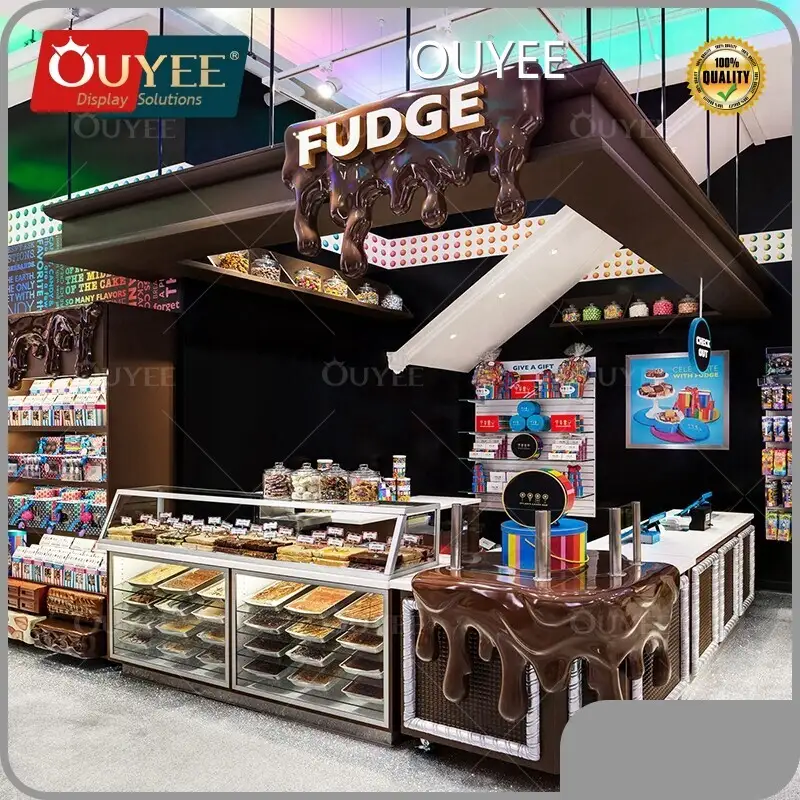 Candy Kiosk Display Stand - Candy Shop Furniture & Sweet Food Display 1