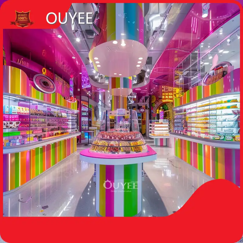 Glass Chocolate & Candy Display Case for Retail Shop Furniture 1