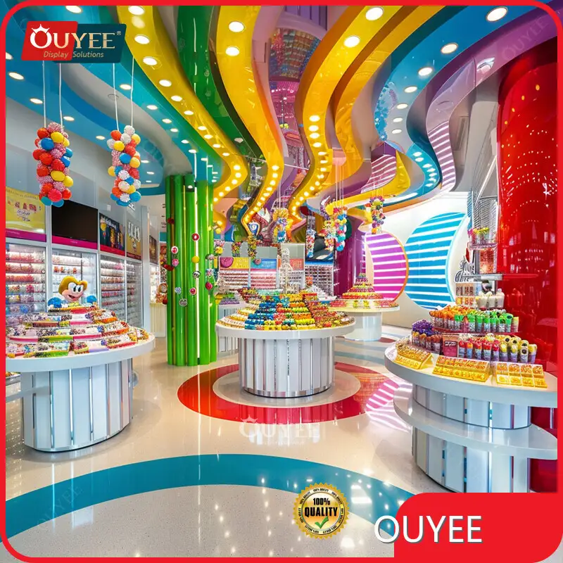 3D Design Service: Giant Candy Cane Display for Snack & Candy Stores 1