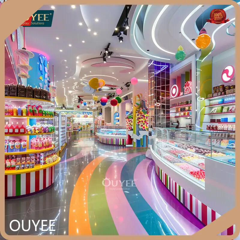 Wooden Sweets & Chocolate Display Rack for Snacks, Factory Made 1