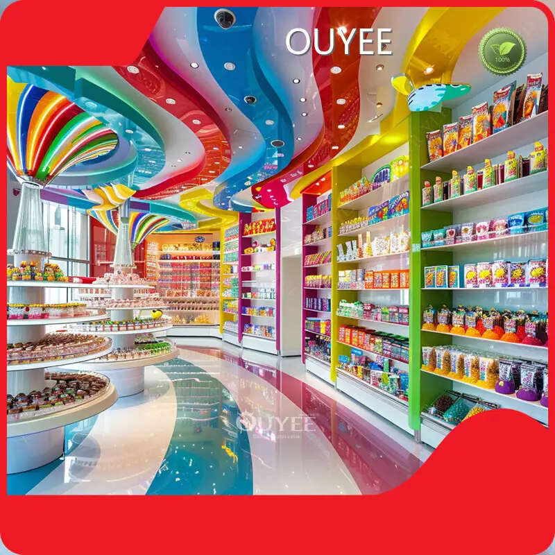 Custom Candy & Chocolate Display Cabinet Showcase 1