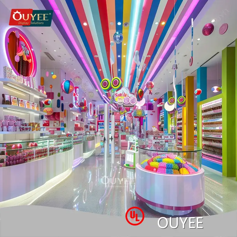 Nuts Shop Candy & Chocolate Display Cabinet Rack for Sweets 1