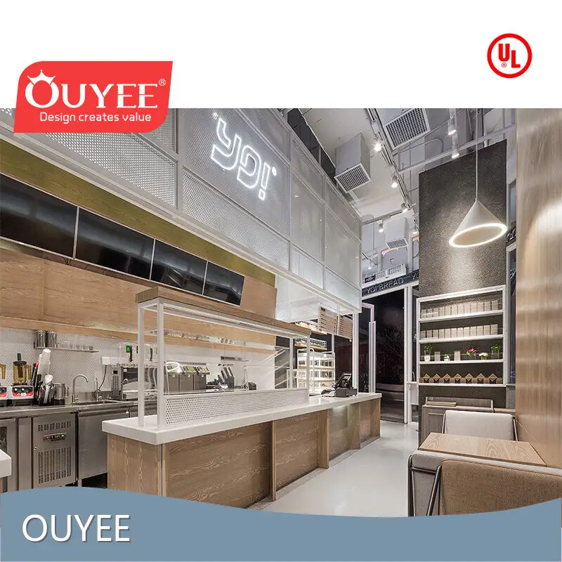 Portable MDF Coffee Shop Counters & Tables | Coffee Shop Design 1