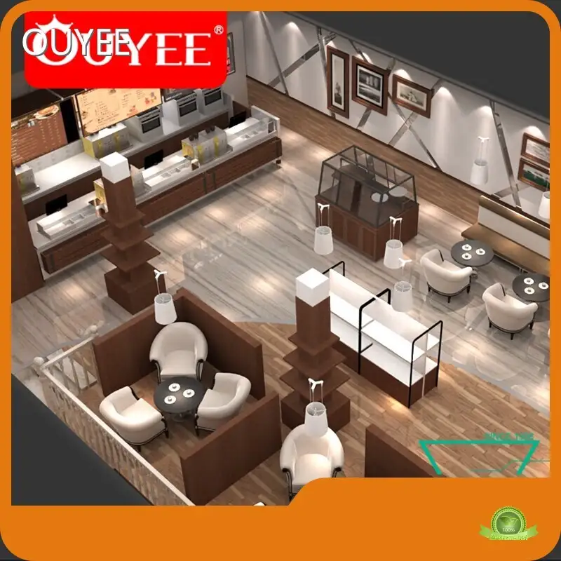 Shopping Mall Retail Food Counter & Coffee Shop Furniture Designs 1