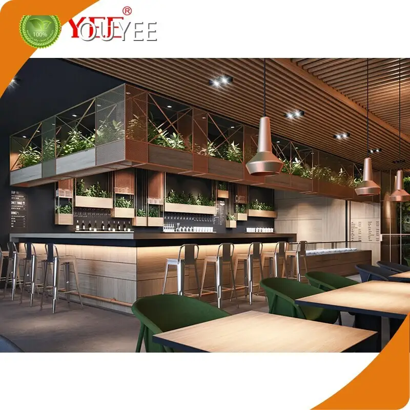 Coffee Shop Interior Counter for Retail Store & Kiosk Decorations 1